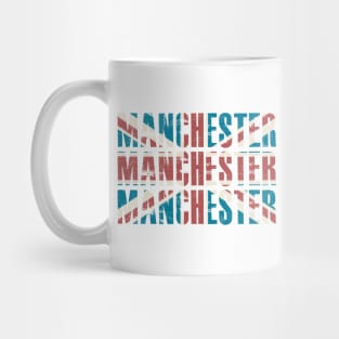 UK Proud - Manchester Vintage Union Jack Mug